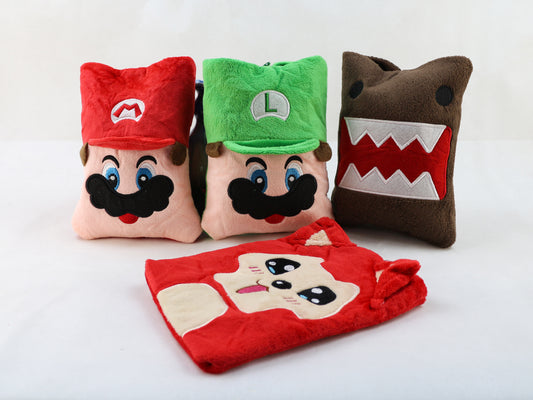 Ahri Mario cartoon plush bag