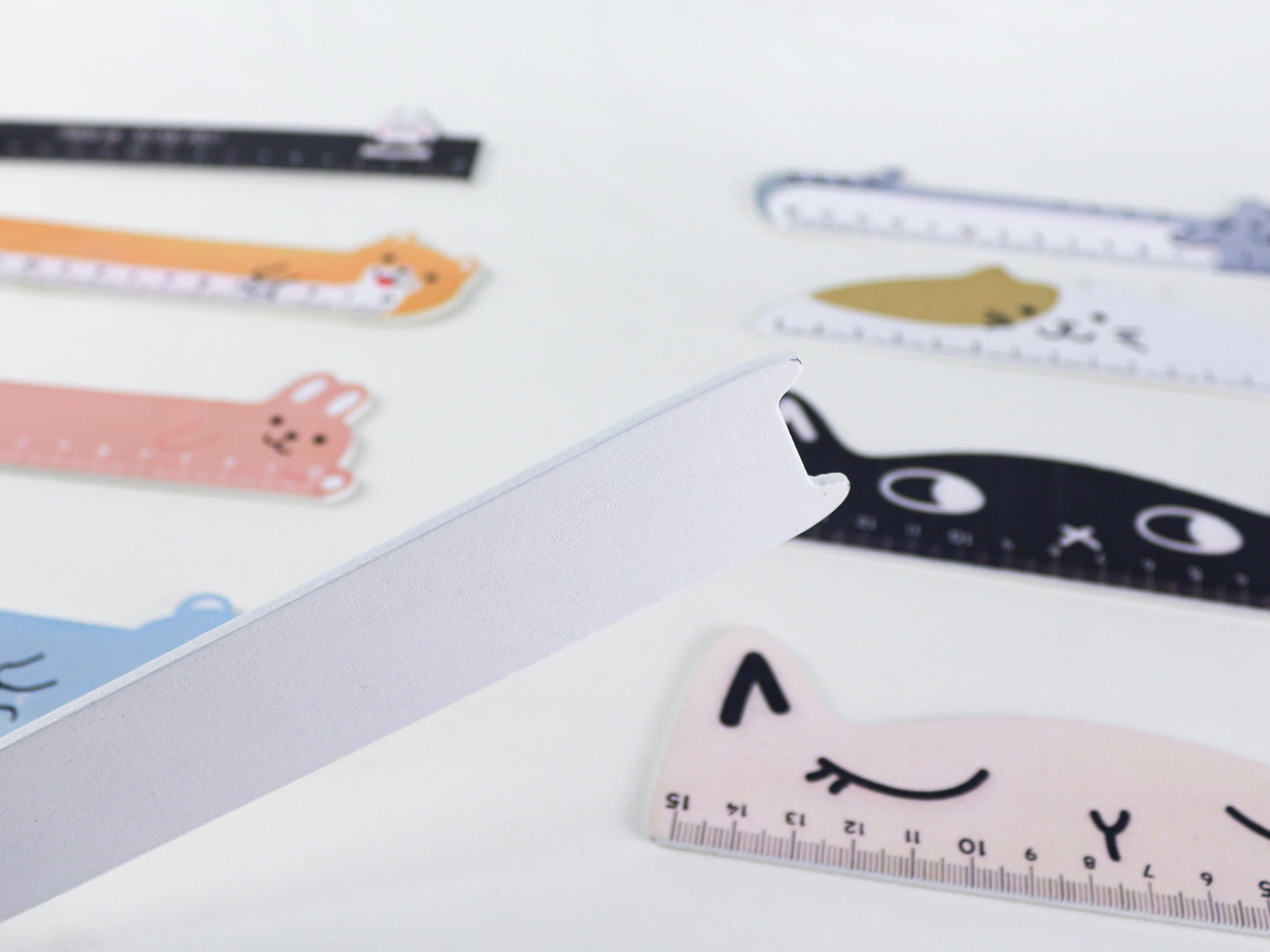 Cartoon animal wooden ruler