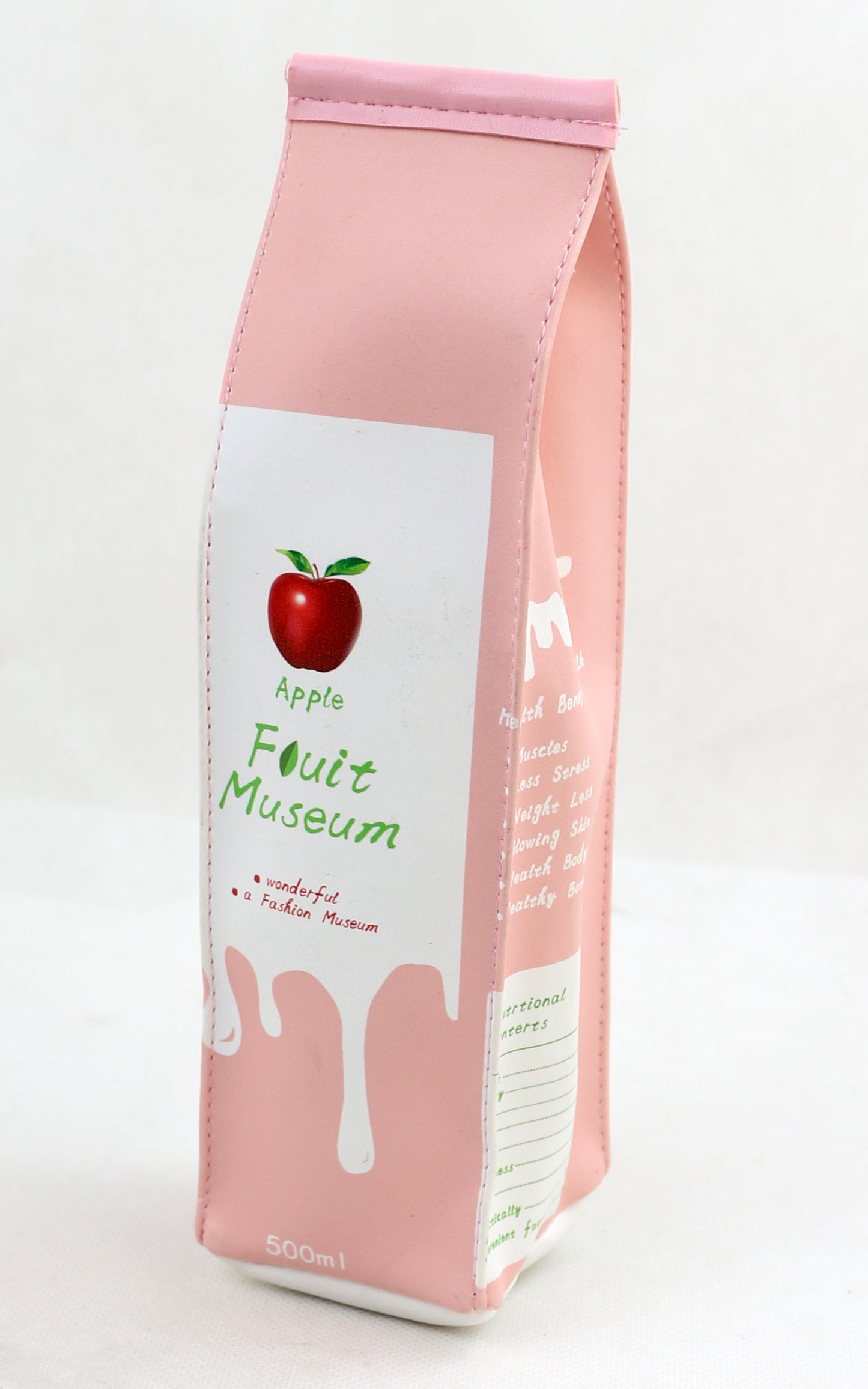 Fruit milk carton pen bag