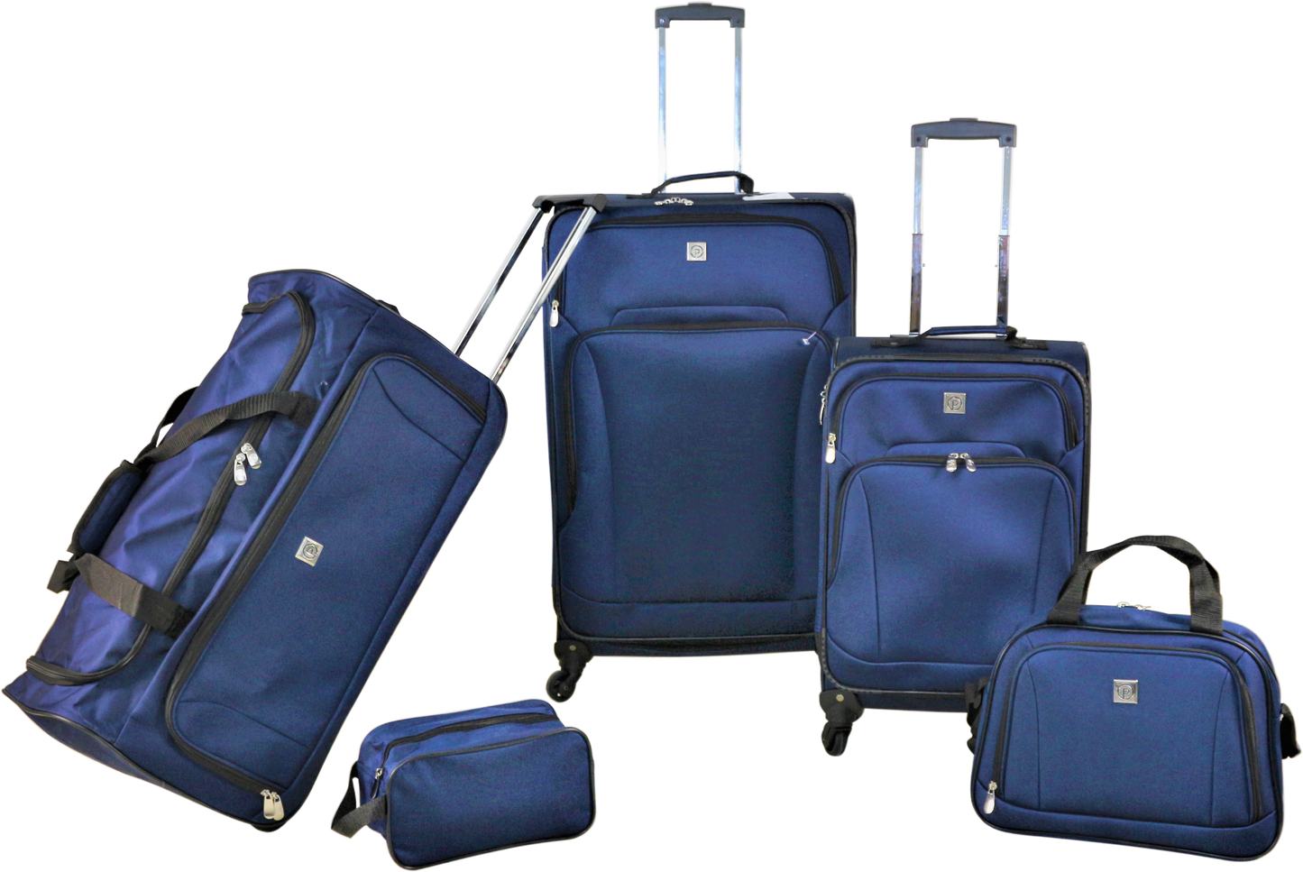 Five-piece suitcase