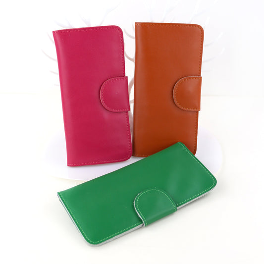 Coin purse with leather card case