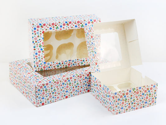 4 / 6 / 12 Holes Cupcake Boxes