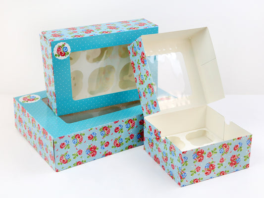 4 / 6 / 12 Holes Cupcake Boxes