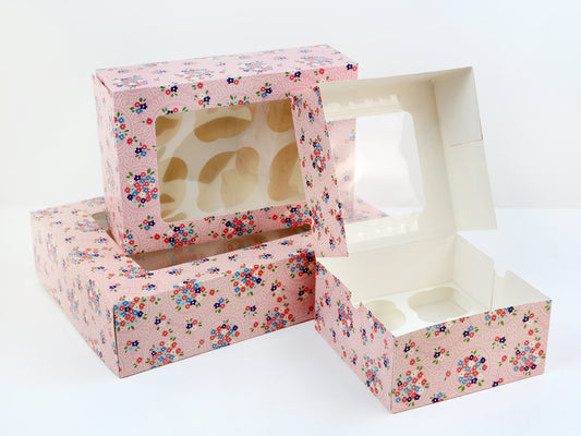 4 / 6 / 12 Holes Cupcake Boxes