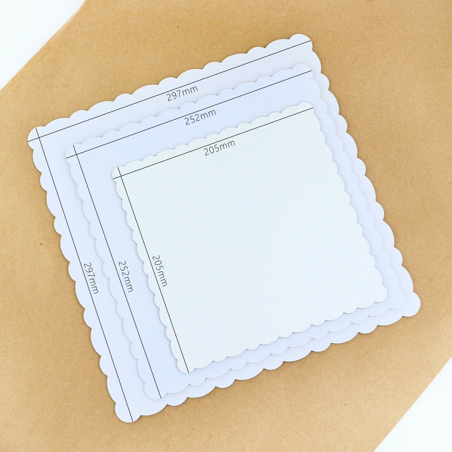 8'' / 10'' / 12'' Square Cake Boards 2.5mm